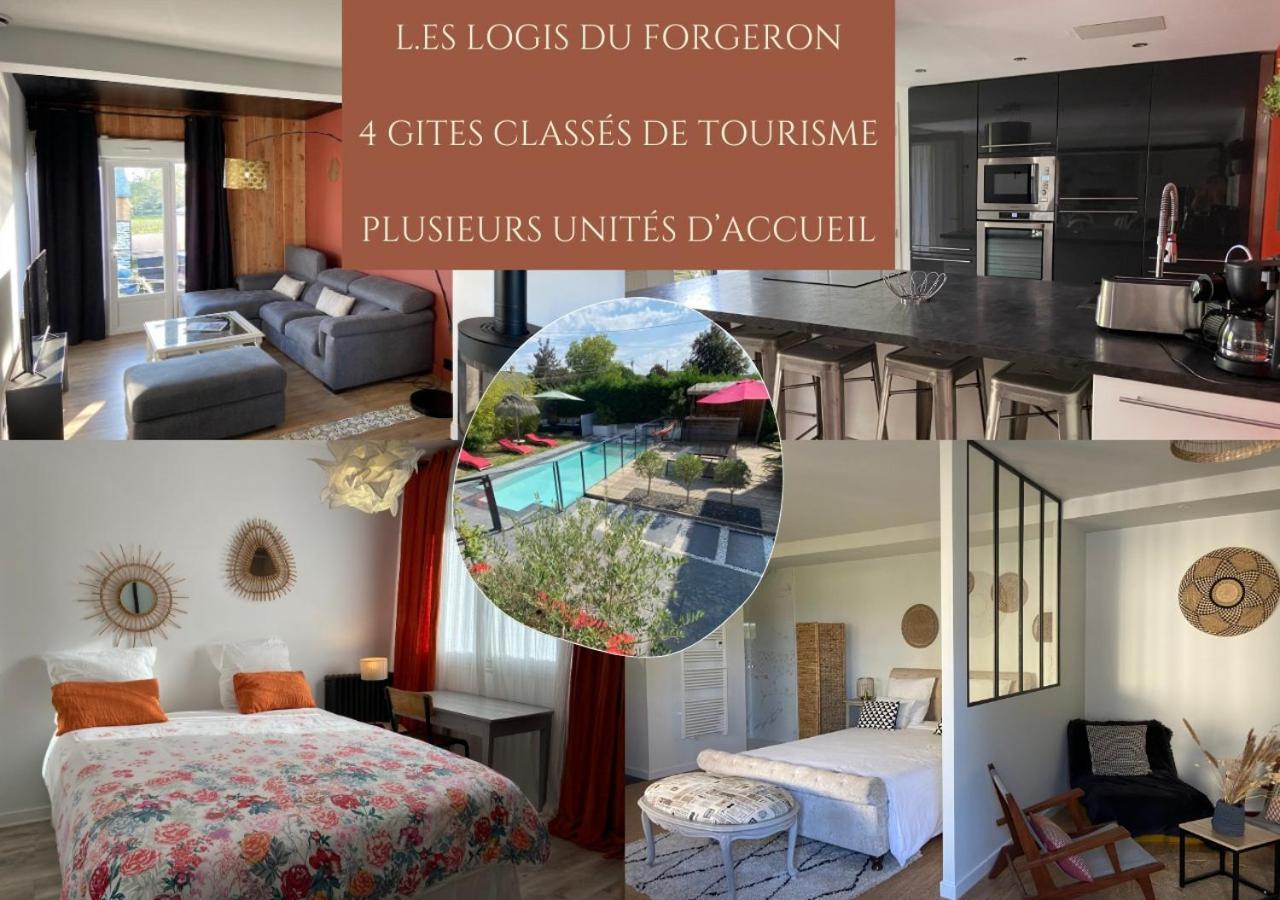 Les Logis Du Forgeron, Gites De Groupe Entre Loire & Vignes Saint-Jean-des-Mauvrets Εξωτερικό φωτογραφία
